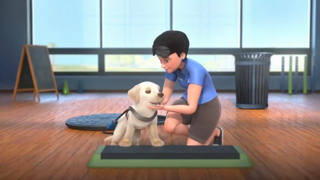 Мультик для детей про доброго щенка. Щенок спасатель. Мультик для малышей.