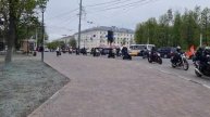 Байкеры по проспекту мотосезон открыт!!! Пробег гонщиков