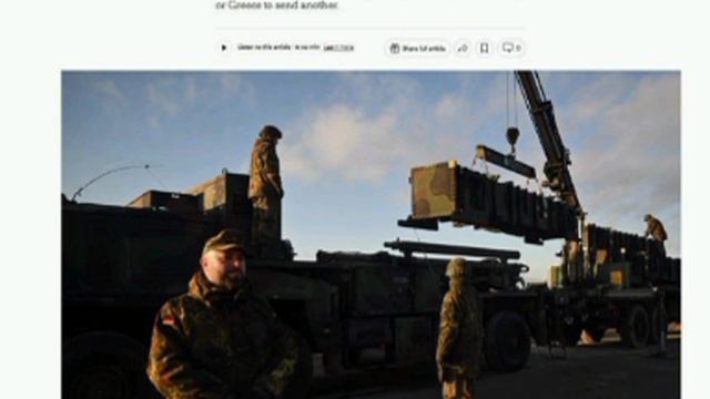 ❗️Украина к лету получит один американский Patriot из Израиля и, возможно, еще один из Германии