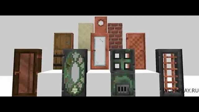 Обзор Мода Many Ideas Doors 1.19.2, 1.18.2 и 1.16.5 для Minecraft неизвестно