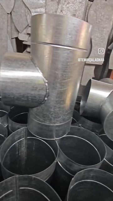 Изготовление труб для вентиляции ⚙️🔥