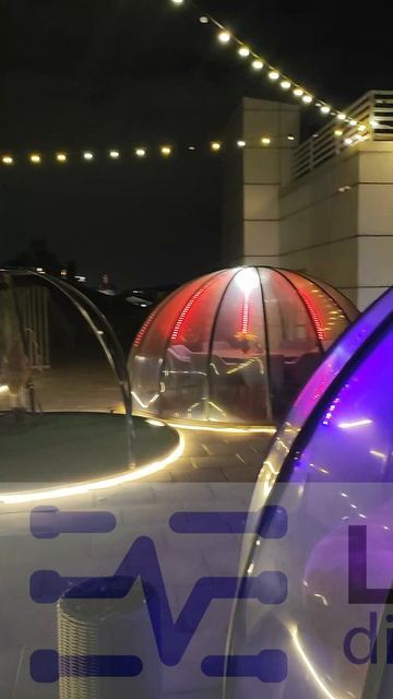 Отдых в Москве в Юртах на крыше где-то в районе метро Курская..