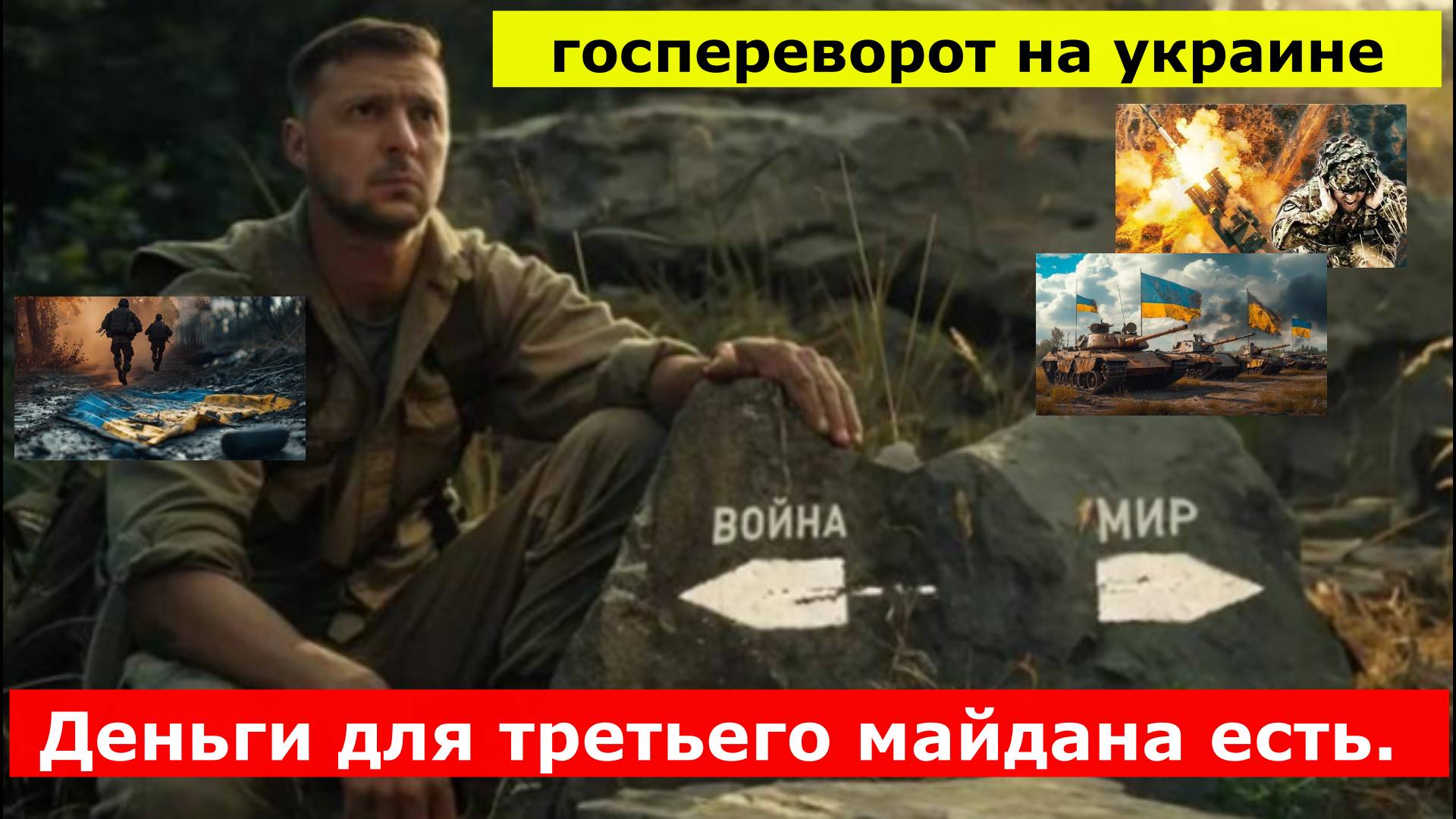 Знаменитый комбриг ВСУ пригрозил Зеленскому госпереворотом: Деньги для третьего майдана есть.