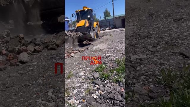 Трактором наводим порядок. 04-05-2025