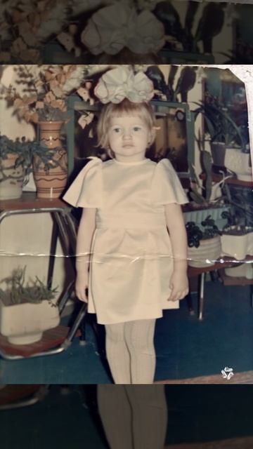 Девочка Настя из Советского Союза 1984 год🥰🌞🌈ОЖИВШИЕ ФОТОГРАФИИ