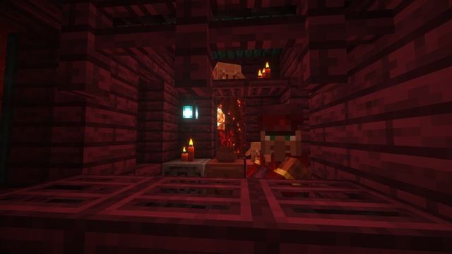 Обзор Мода Nether Villager Merchant для Minecraft 1.21.4