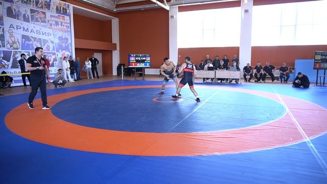 Греко-римская борьба 1/2 финала 67 кг. Цаканян Нвер (Краснодарский край)-Маглинов Николай (Калмыкия)