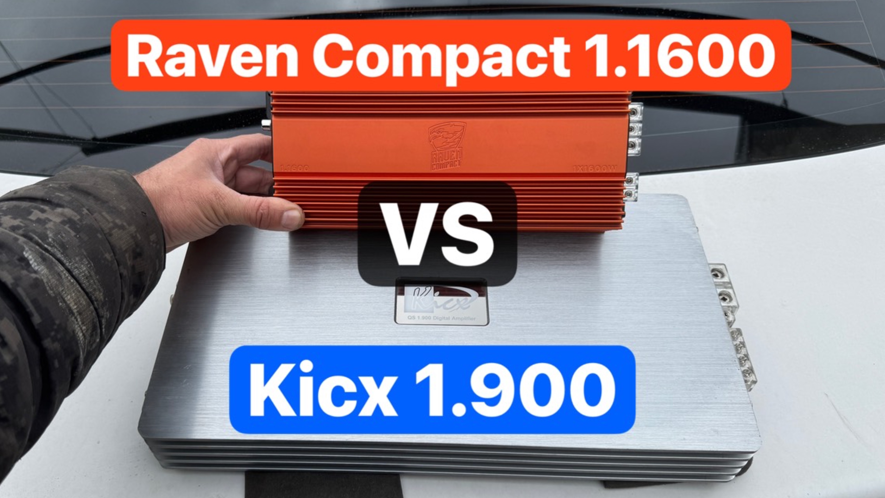 DL Audio Raven Compact 1.1600 VS Kixc 1.900!