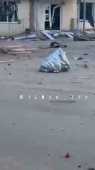 Видео последствий вчерашнего удара в нп Великий Бурулук Харьковской области.
