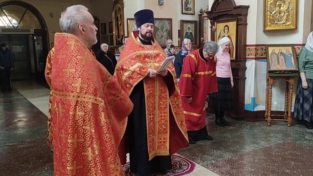 День жен-мироносиц в нашем Иверском храме.