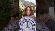 Часы на стену из стеклянной крошки! #мозаика #декоринт?