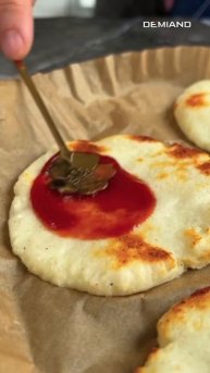Белковая мини-пицца в аэрогриле Demiand 🍕