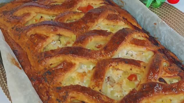 СВЕКРОВЬ НАУЧИЛА🔥 ШЕДЕВРАЛЬНЫЙ ПИРОГ НА ПРАЗДНИЧНЫЙ СТОЛ🔥🔥
