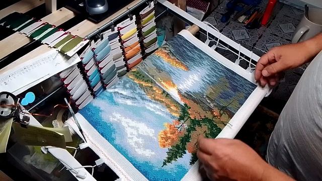 Вышивка крестиком. Финиш, что будет дальше и что делаю в параллель с хобби