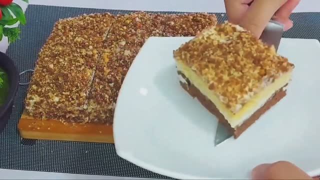 ПИРОГ ДЕНЬ И НОЧЬ, а по вкусу как ТОРТ🔥🔥  Без миксера, всё смешиваю и в духовку🔥🔥