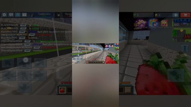Мы с софёнкой сбежали из тюрьмы в Blockman Go