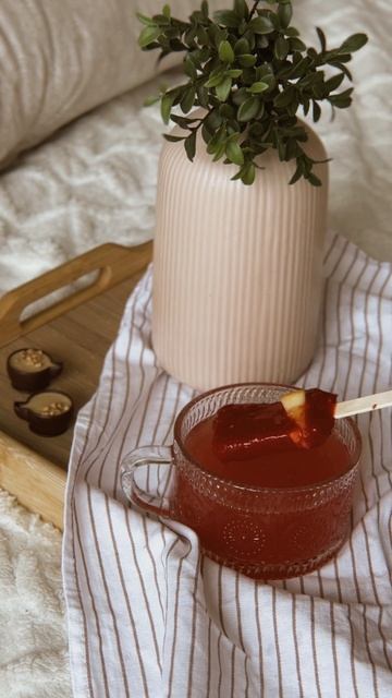 Ягодный чай «Клубника с малиной и апельсином»