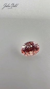 Натуральный выращенный по заказу клиента розовый бриллиант
