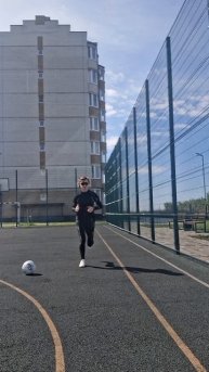 Футфит ALLя на поле