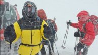 Эльбрус 3 мая. Группа Клуба 7 Вершин "ОднаКо" в непогоду вынуждена отказаться от восхождения