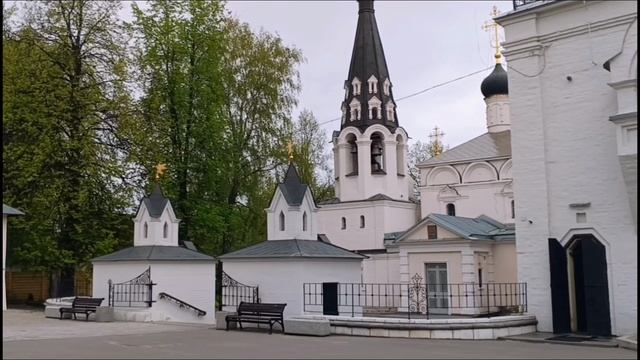 Прогулки по Москве. Долгопрудный. Водники. Часть 2. Храм Спаса Преображения Господня - храм усадьбы