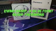 РАСПАКОВКА И ЧЕСТНЫЙ ОБЗОР НА КУЛЕР TRANSWARP ВЫДУВ