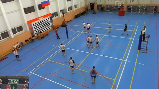 8 тур Ветерок-1-Реал 1:2 Первенство Углича по волейболу