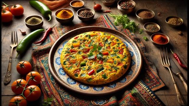 Вегетарианский омлет без яиц: вкусно, сытно и просто