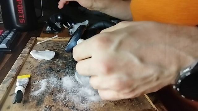 ASMR. Восстановление наушников SoundCore Space One. Слей + сода.