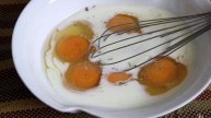 Салат Белорусский с капустой и омлетом