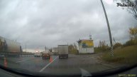 Авария у деревни Чудиново трасса М7 утро 7.10.2022 Водятлы за рулем. Дорожные войны.