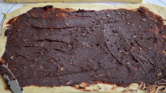 Шоколадный сладкий рулет по-мексикански