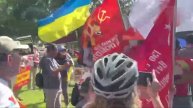 🔴Хохлы пытаются сорвать акцию «Бессмертный полк» в Вашингтоне, США*🔴