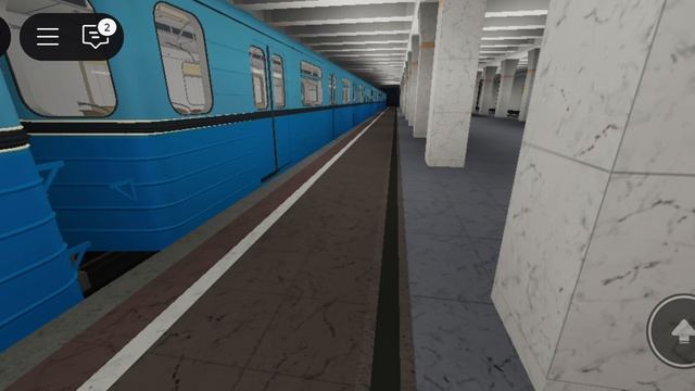 Обкатка Еж3Ру1 на "Пролетарской", Roblox