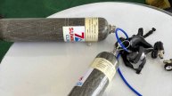 Занятия по использованию кислородной аппаратуры в базовом лагере Эвереста. Ведёт Александр Абрамов