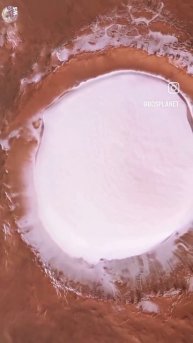 Визуализация и фотографии некоторых очень интересных и красивых мест Марса