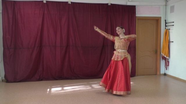 Салами - Намаскар Тода | Рудра Таал | Стиль Катхак | ЕВГЕНИЯ ШУМСКАЯ | Экзамен за 6 курс | ТАРАНГ