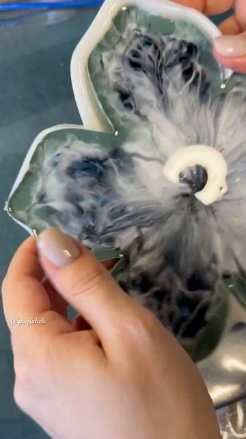 Конфетница из эпоксидной смолы