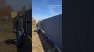 Установка забора под ключ в Рязани МК Строй