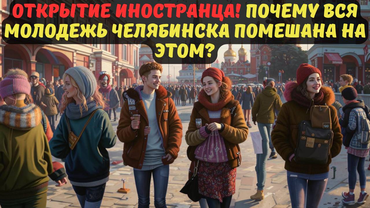 ОТКРЫТИЕ ИНОСТРАНЦА! ПОЧЕМУ ВСЯ МОЛОДЕЖЬ ЧЕЛЯБИНСКА ПОМЕШАНА НА ЭТОМ?