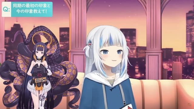 Gura's thoughts on Ninomae Ina'nis