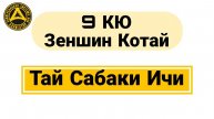 9 Кю Зеншин Котай: Тай Сабаки Ичи