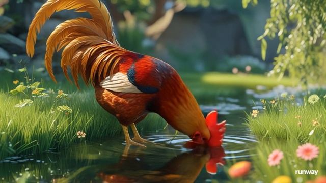 🐔 "Петушок-золотой гребешок" – Добрый детский  мультик-клип про петушка 🎶