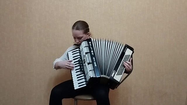 Бубенцова Виктория Украинская народная песня " Садом, садом, кумасенька"