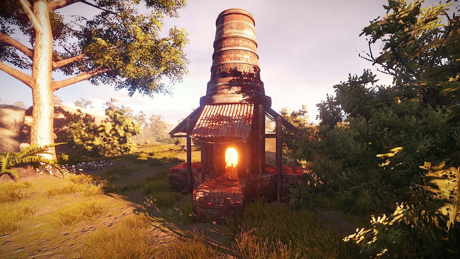 Rust РАСТ - СЕРИЯ 3 ПРОХОЖДЕНИЕ С НУЛЯ (гайд, крафт, фарм ресурсов, игра для души М)