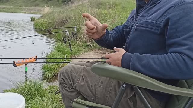 Рыбалка с Александром на "коряжнике" в Орловской губернии