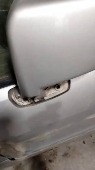 Как снять боковое зеркало Mitsubishi chariot