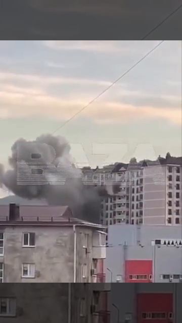 В Новороссийске ВСУ бомбит дом.