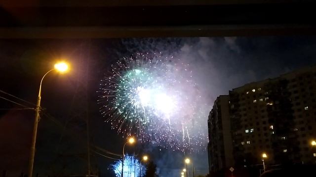 Я была на фестивале фейерверков в Москве /fireworks festival