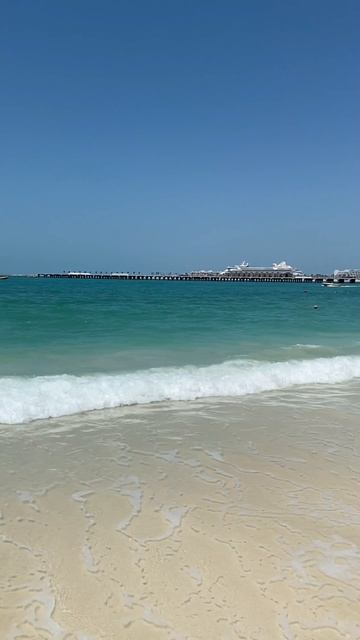 Dubai Marina Beach #Dubai #дубай #отдыхвдубае #оаэ #эмираты #путешествия #travel #jbr #shorts #море